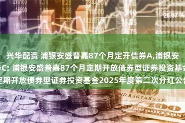 兴华配资 浦银安盛普嘉87个月定开债券A,浦银安盛普嘉87个月定开债券C: 浦银安盛普嘉87个月定期开放债券型证券投资基金2025年度第二次分红公告